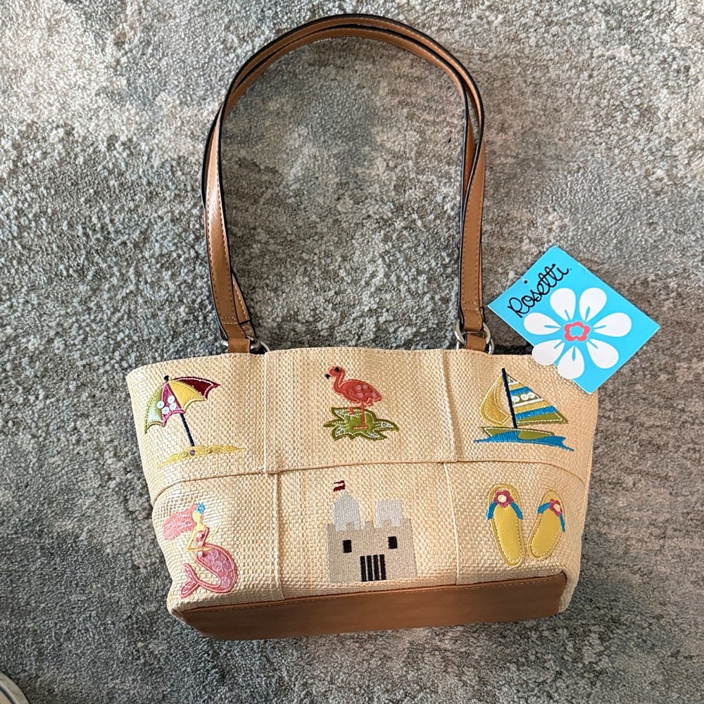 Rosetti Tropical Block Party Cancun Bag NWT